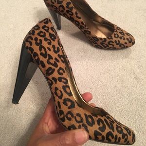 BCBG Animal Print Pump